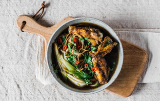 Chicken & Whole Wheat Noodle Broth