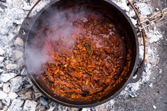 Spiced Pork & Carlin Pea Chilli