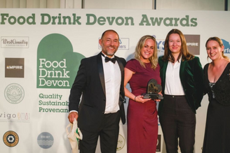 Pipers Farm scoop coveted Food Drink Devon awards | Sandy Park Exeter Awards Ceremony Devon Food Brand Award Winner
