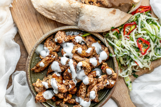 Jerk Chicken with Homemade Flatbreads | Pipers Farm Recipe
