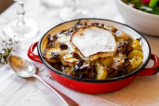 New Potato & Tunworth Tartiflette | Pipers Farm Recipe