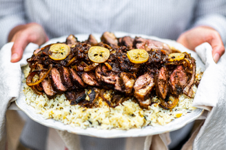 Shawarma Spiced Butterflied Leg of Lamb | Pipers Farm Recipe