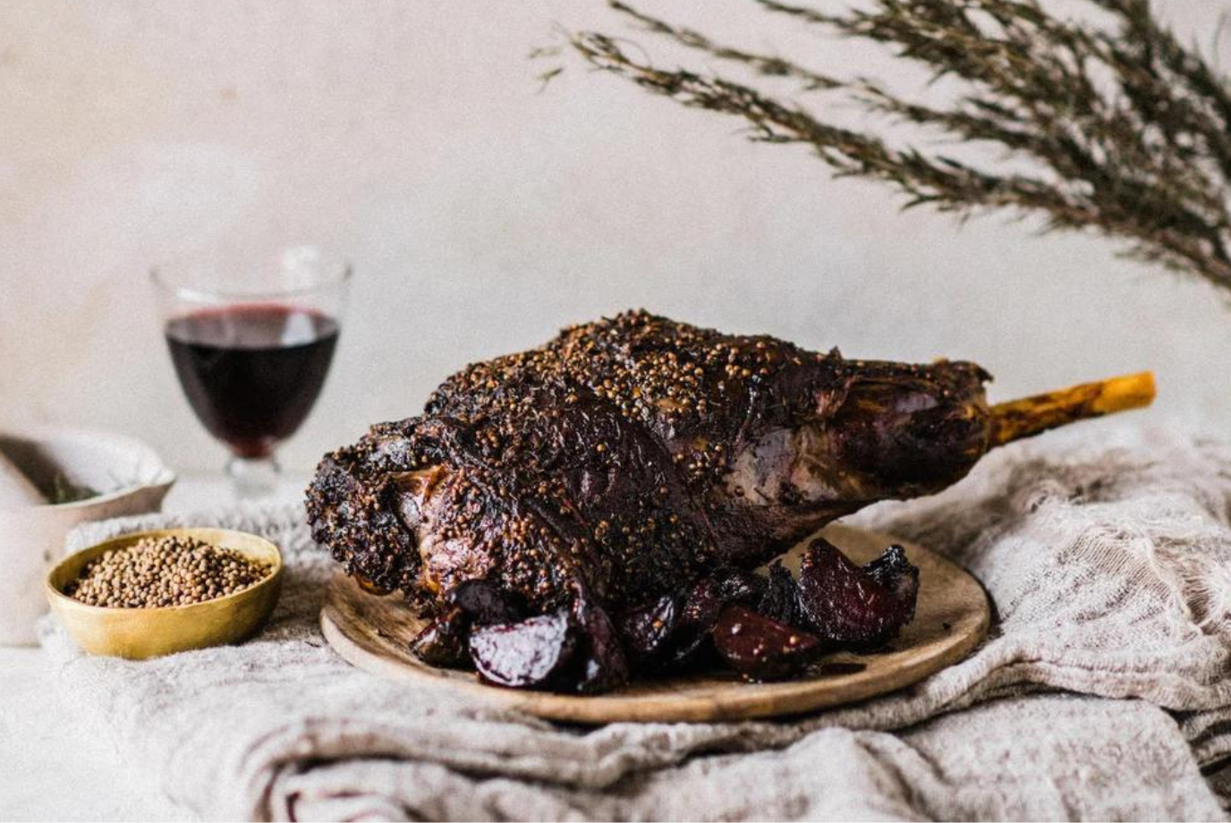 Spiced Leg of Mutton with a Simple Mint Sauce | Edenmoor (formerly ...