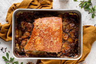 Slow Cooked Pork Belly With Fennel Seeds & Confit Potatoes | Pipers Farm Recipe