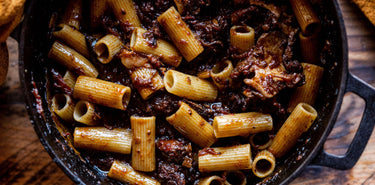 Grass Fed Beef Pasta Dish