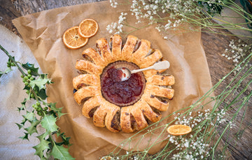 Sausage Roll Wreath
