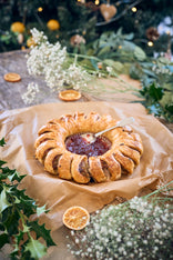 Sausage Roll Wreath