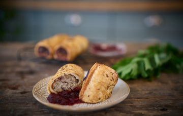 Cranberry & Pork Festive Sausage Roll
