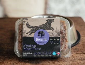 Venison Meat Feast, Raw Dog Food By Benyfit.