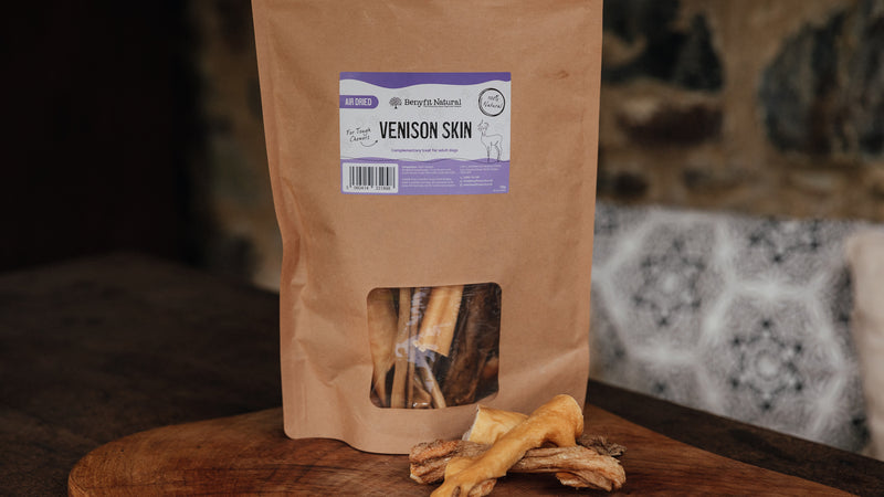 100% Venison All Natural Dog Chews Made By Benyfit Natural
