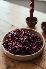 Braised Red Cabbage with Apple & Cider
