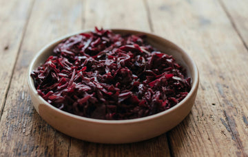 Braised Red Cabbage with Apple & Cider