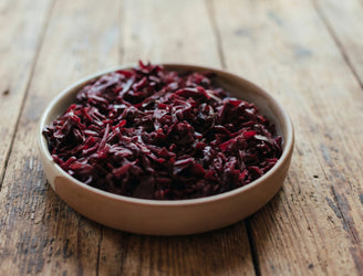 Braised Red Cabbage with Apple & Cider