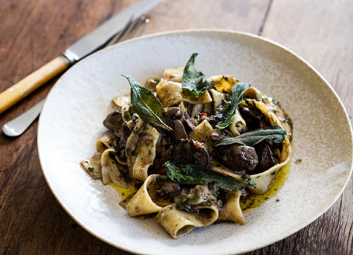Properly Free Range Chicken Liver - Chicken Liver & Sage Pasta