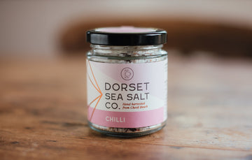 Chilli Sea Salt, Hand Harvested in Dorset and Blended For a Fiery Twist on Classic Sea Salt