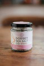 Natural Dorset Sea Salt, Hand Harvested and Infused With Chilli