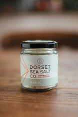 Garlic Infused Sea Salt, Hand Harvested From the Shores Of Dorset. 