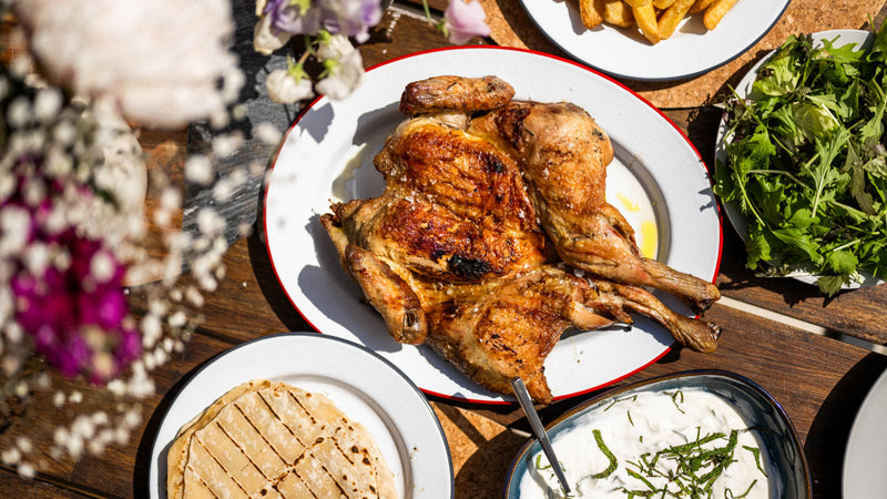 Properly Free Range Spatchcock Chicken
