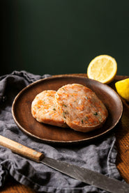 Fish & Chorizo Burgers