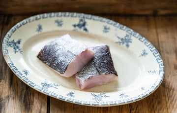 British Hake Fillet, Sustainably Caught. Blast Frozen Locking In The Natural Freshness. 