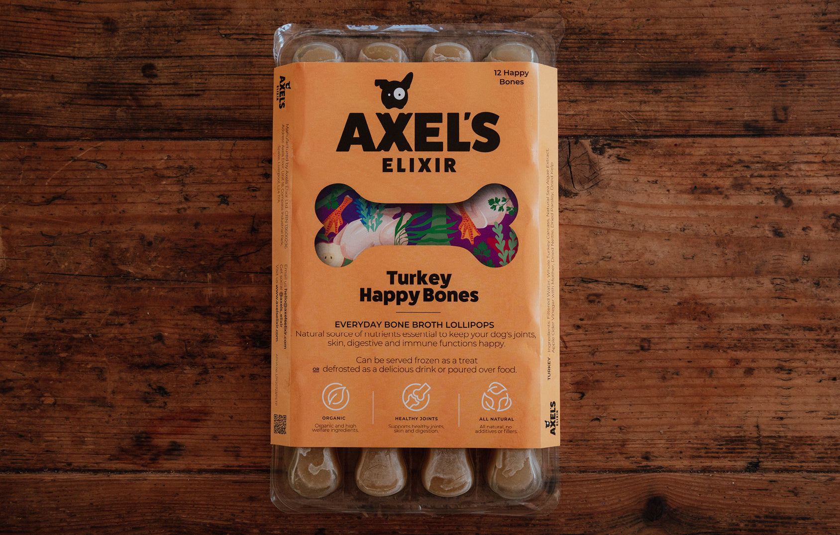 Axels Elixir's, Happy Turkey Bones for dogs | Edenmoor (formerly Pipers ...