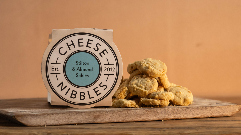 What A Pickle, Stilton & Almond Sablés