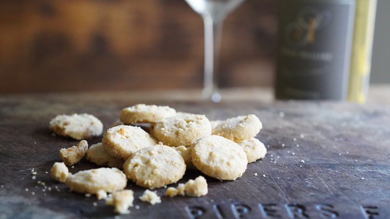 What A Pickle, Stilton & Almond Sablés