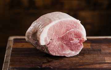A native breed pork unsmoked cooked joint of ham