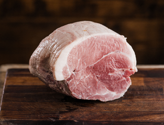A native breed pork unsmoked cooked joint of ham