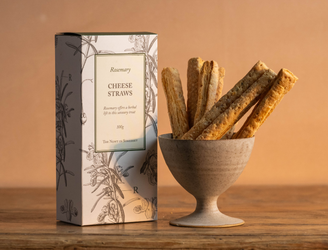 The Newt, Rosemary Cheese Straws