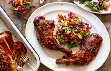 Hunter & Gather, Classic Unsweetened BBQ Sauce | Pipers Farm Store Cupboard Pantry Staples Delivered Direct To Your Door Next Day Delivery | BBQ Jerk Chicken Sauce