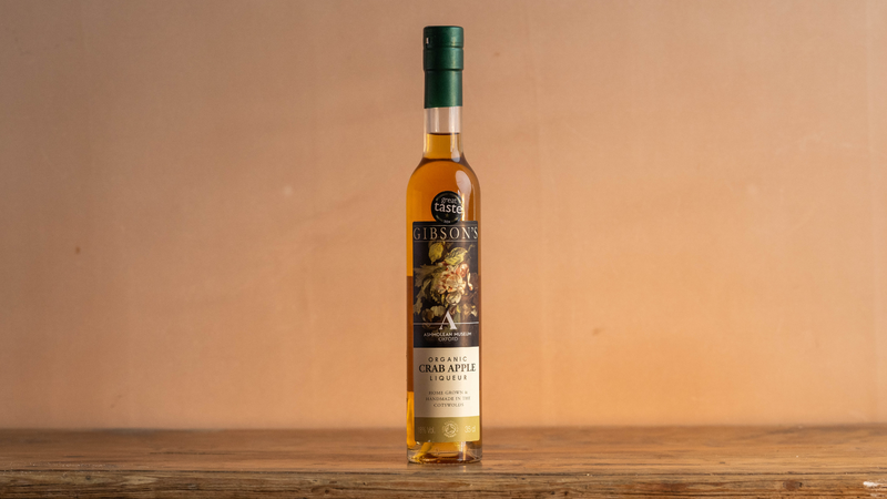 Gibson's organic small-batch crab apple liqueur