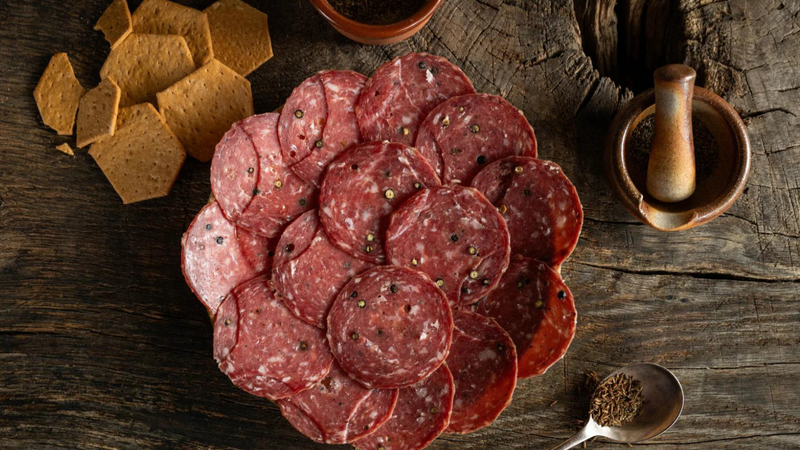 Somerset Charcuterie, Black Pepper & Garlic Salami