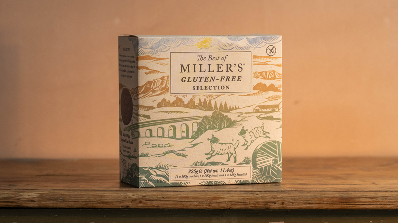 The Best of Miller's gluten-free crackers and biscuits for cheese