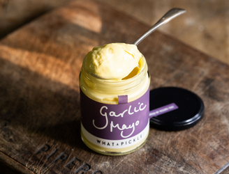 What A Pickle, Garlic Mayo | Small Batch Mayonnaise Delivered Direct To Your Door Next Day Delivery | Pipers Farm Pantry Store Cupboard Staples