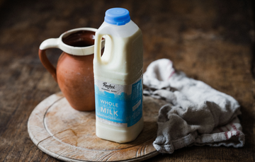 Riverford Dairy Whole Organic Milk | 2 litres | Buy Online Delivered Direct To Your Door Next Day Delivery by Pipers Farm