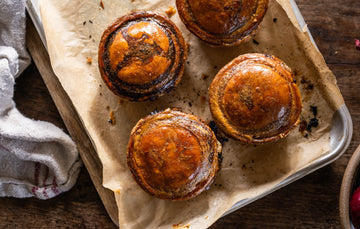 Handmade Grass Fed Mutton and Mint Pie