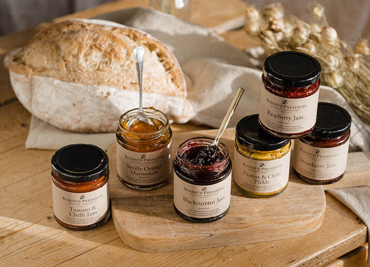 The Newt, Strawberry & Rose Petal Preserve - Cooking Sauces & Condiments