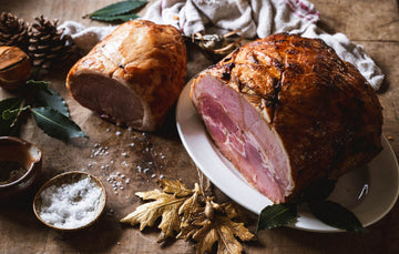 Honey Glazed Ham with Cloves