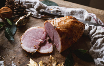 Honey Glazed Ham with Cloves