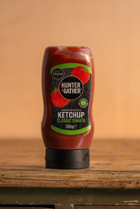Hunter & Gather, Classic Unsweetened Tomato Ketchup Sauce | Natural Condiments | Food Delivered Straight To Your Door Next Day Delivery Natural Seasonal Artisan Small Batch 