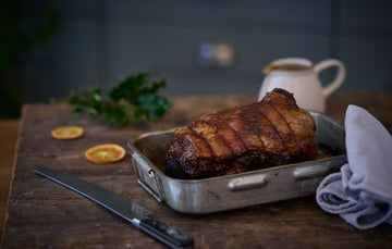 Boneless Leg of Lamb Stuffed with Festive Redcurrant Stuffing