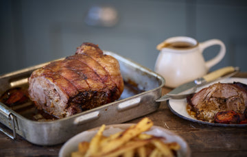 Boneless Leg of Lamb Stuffed with Festive Redcurrant Stuffing