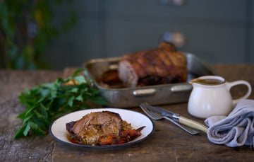 Cranberry & Rosemary Stuffed Porchetta