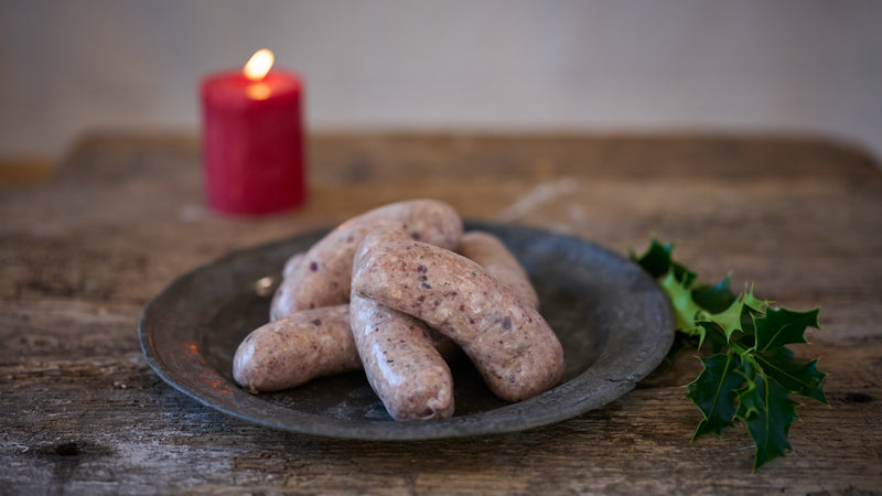 Cranberry & Rosemary Festive Pork Sausages
