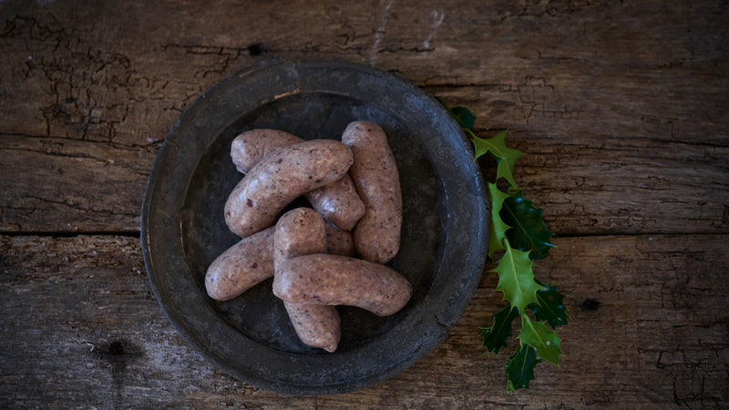 Cranberry & Rosemary Festive Pork Sausages