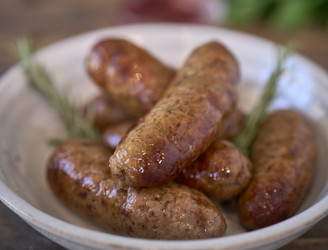 Cranberry & Rosemary Festive Pork Sausages