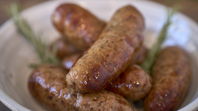 Cranberry & Rosemary Festive Pork Sausages