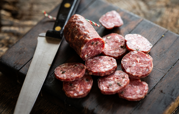 Somerset Charcuterie Whole Black Pepper & Garlic Salami