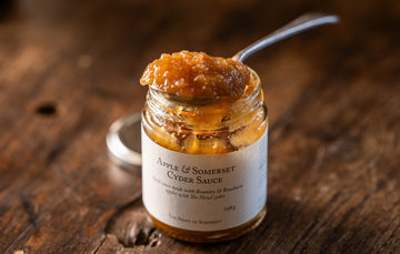 Natural Apple Cider Sauce, Perfect Condiment For Roast Pork. Made with Somerset Apple & The Newt Estate Cyder.